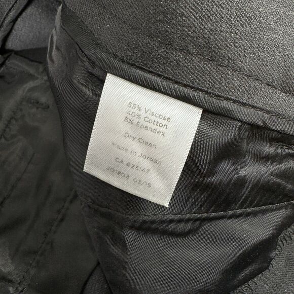 Talbots Pants Womens 6 Gray Newport Chino Straight Career Office Slacks Modern * - Picture 11 of 14